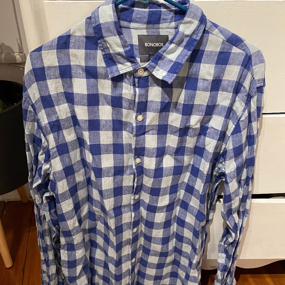 Bonobos gingham button down